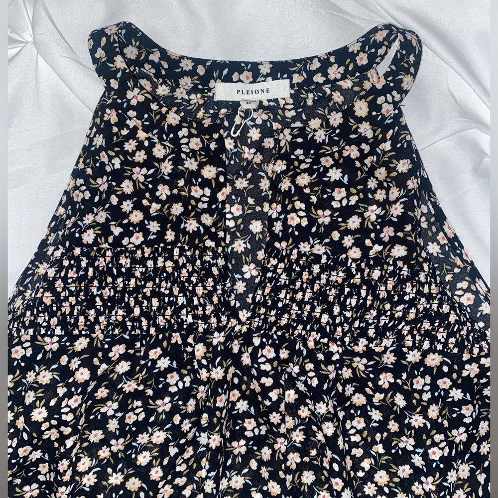 Pleione Floral Top Size XS